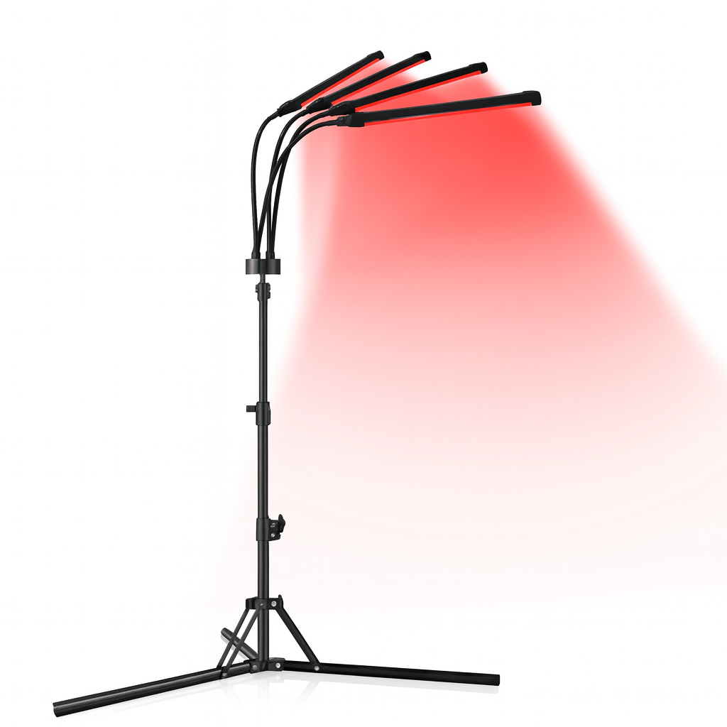 Red Light Therapy for Body 180LEDs Infrared Light Therapy Device with Stand Red Light Therapy Lamp