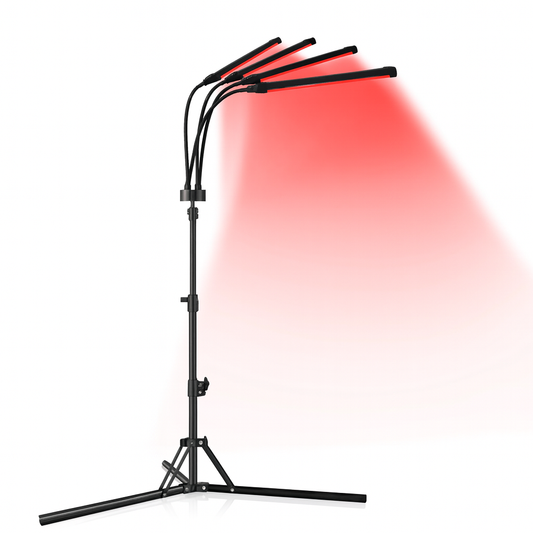 Red Light Therapy for Body 180LEDs Infrared Light Therapy Device with Stand Red Light Therapy Lamp